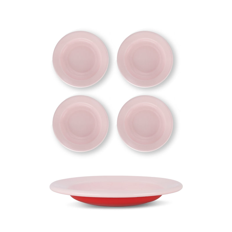 S/4 Enamel Dinner Bowl - Two Tone