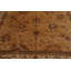 Tapis caramel en laine noué à la main de conception unique 9 pi 4 po x 11 pi 8 po