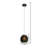 Urchin 1-Light Uber Mini Pendant - Black-1224760908-1317496486