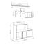 Hall Tree Bench with Shoe Storage and Coat Hooks-34052997