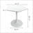 31.50"Modern Hexagonal Coffee Table-1316626030