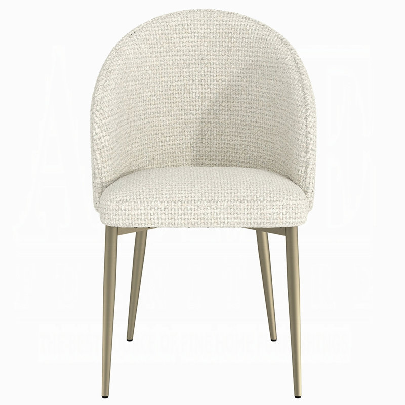 Ensemble de 2 chaises d'appoint Geru , Blanc