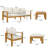 Acacia 6 - Person Patio Conversation Set With Cushions