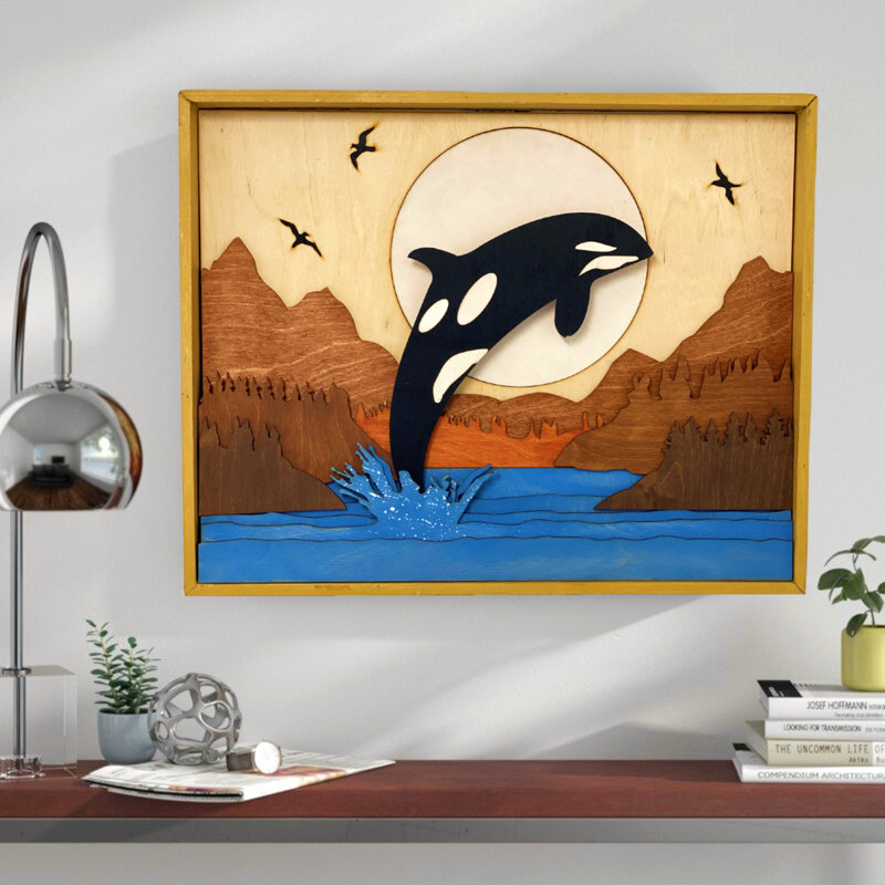 Shadow Box Print on Wood