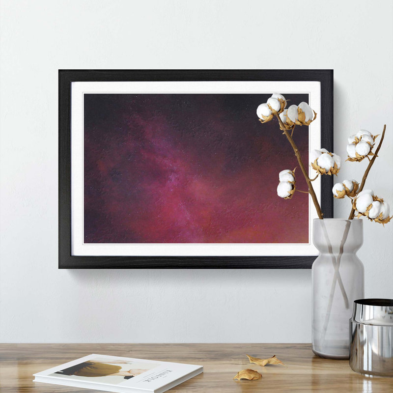 Universe Vol.43 in Abstract - Picture Frame Graphic Art Print, Black Framed, 62cm H x 87cm W x 2cm D