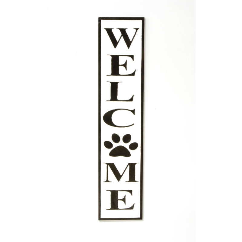 Décoration murale Welcome Pet Porch