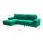Upholstered 101.6 " L-Shaped Sofa & Chaise-114790386-114790392