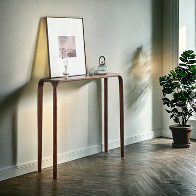 Console en noyer noir