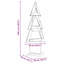 Christmas Tree with Stand Brown Solid teak wood-1542169398