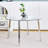 Jenil Round Glass Top Dining Table-704840774