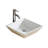 Modern Ceramic Square Vessel Bathroom Sink