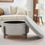 Repose-pieds rond avec rangement 31,7 po-129388831