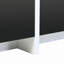 Meuble télé contemporain de style rectangulaire, console de style unique, meuble télé moderne avec surface UV ultrabrillante pour le salon.-2019404604