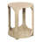 Keyston Round End Table With Shelf-615781723