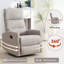 Luxueux fauteuil inclinable avec technologie de relaxation avancée pour le confort du salon-520209840