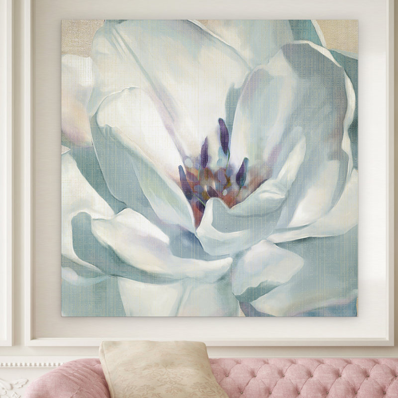 " Iridescent Bloom II ", 40" H x 40" W x 1.5" D
