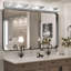 Éclairage pour meuble-lavabo 7 lumières