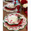Ribbon Twirl Cotton Blend Scalloped Placemats-569711750
