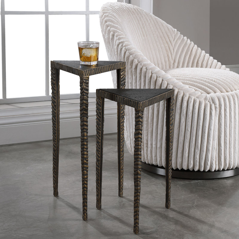 Aubrielle Stone Top Nesting Tables