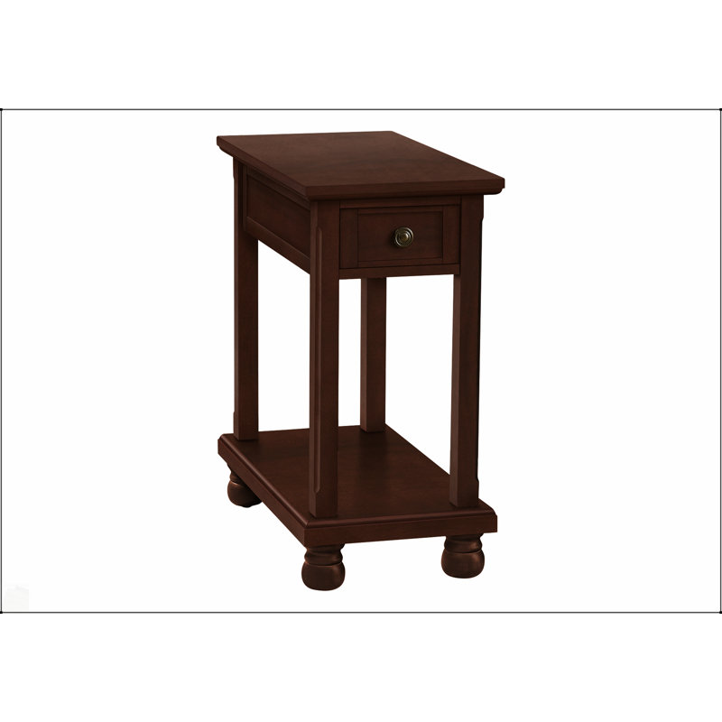 Élégante table d'appoint étroite en béton de fibres, écologique et durable pour les chambres à coucher modernes et les espaces de vie.