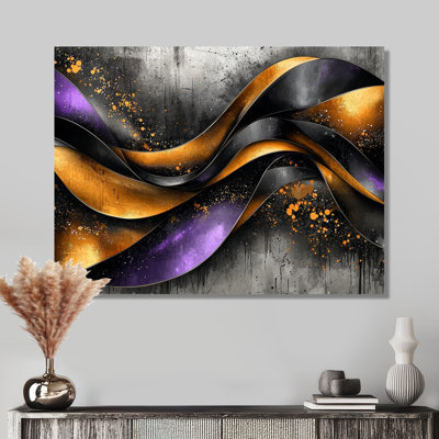 «Geometric Dark Fractal In Motion III», art mural fractales