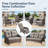 Valierius Outdoor Chaise Lounge Chair Adjustable 6-Position With Soft Cushions, Waterproof PE Wicker & Durable Metal Frame - Ideal For Poolside, Patio & Deck Relaxation-1082034762