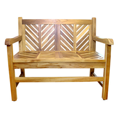EcoDecors, Eleganto 41” Outdoor Bench, Outdoor Benches Weatherproof, Patio bench, Wooden Bench Outdoor, Wood Bench Outdoor, Outdoor seating, Porch Ben by EcoDecors