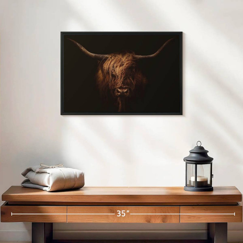 Vache Brampt, H 13 po x l 19 po