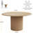 Modern Round Dining Table for Gatherings and Versatile Use