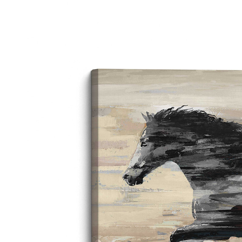 Galloping Horses by Amber Sterling Art Print, 48 W x 32 H, Does Not Apply, Unframed Canvas