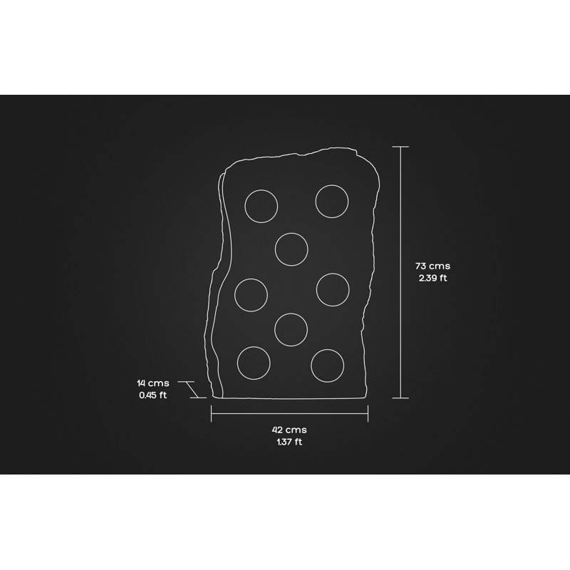 Honey 8 Bottle Tabletop Wine Rack