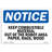 OSHA Notice - Keep Combustible Material Out Of The Robot Sign | Heavy Duty