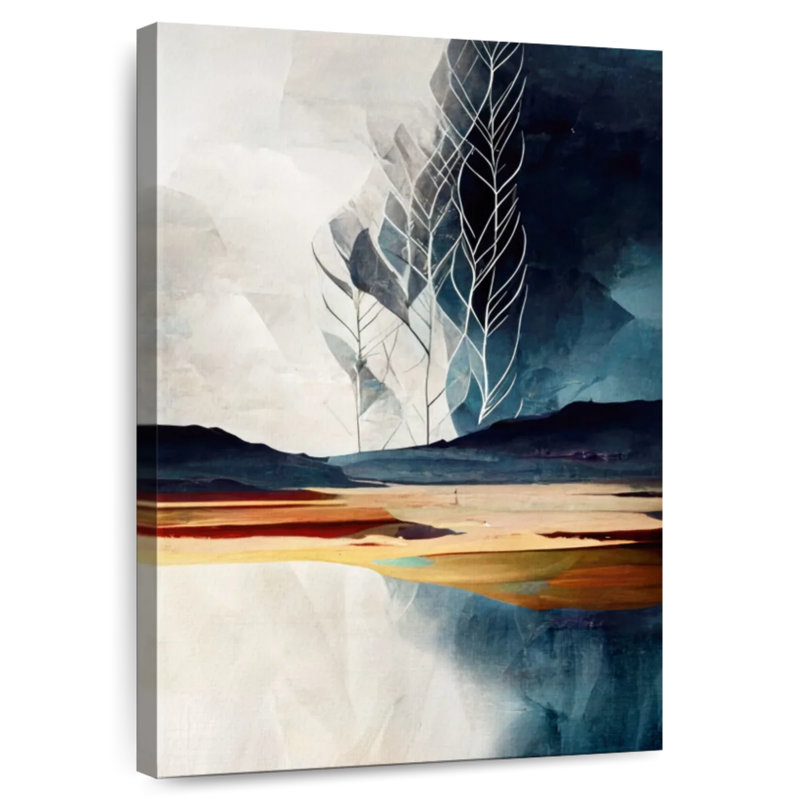 Darothy Lakeside Forest, 12" H x 8" W