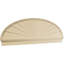 Fronton en uréthane Elliptical Signature, brun clair apprêté-102752091-113054387-113222581