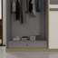 2 Door Manufactured Wood Wardrobe