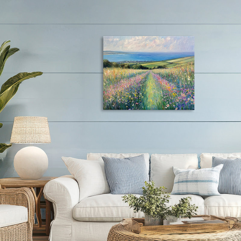 Impressionniste, impression par Wildal Hills Canvas, conception par Petal Prints Design, H 24 po x l 30 po