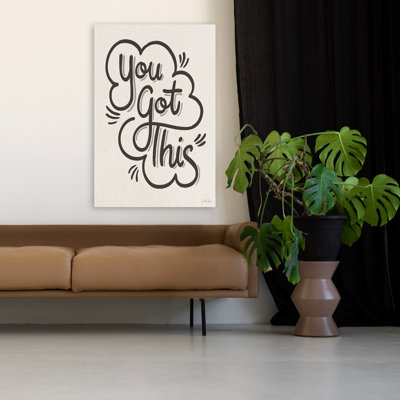 You Got This I - nuages noirs, art gris gris