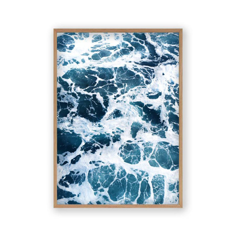 Print, Oak Frame, 41 cm H x 31 cm W x 2.5 cm D