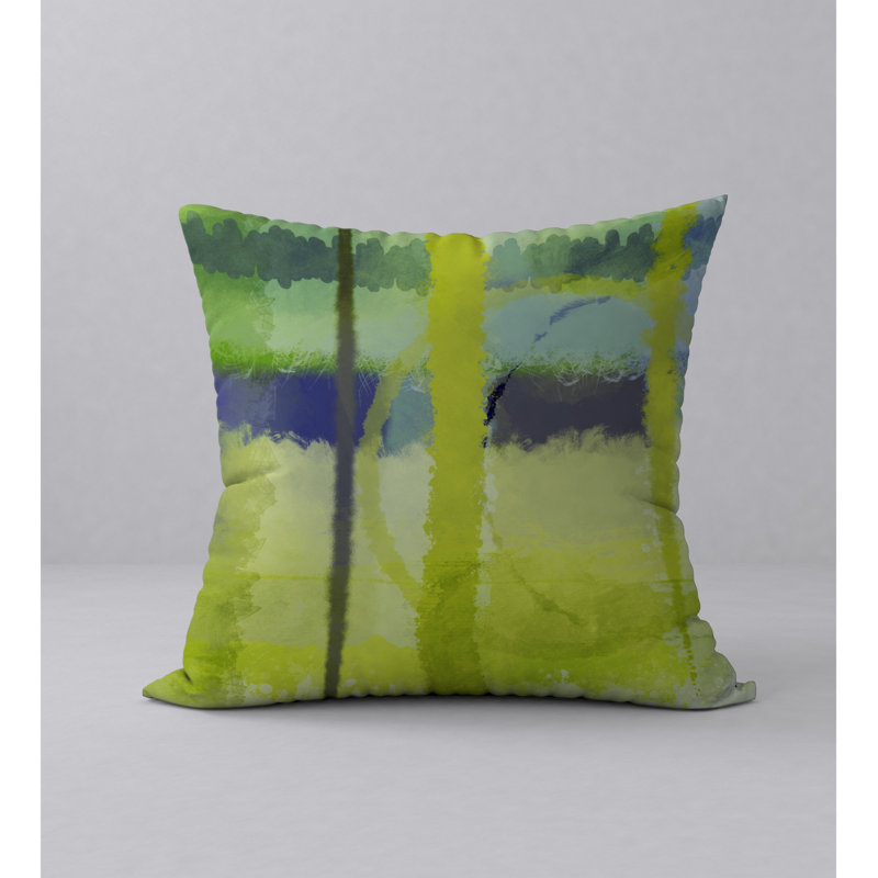 Housse et insert de coussin carré Peak, 18" x 18"