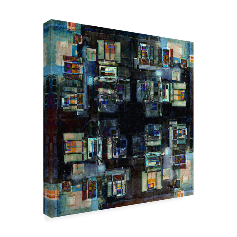 Art sur toile, bol bol Igar, H 14 po x l 14 po