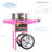 Electric Commercial Cotton Candy Machine with Cart and Bubble Shield-1835959995