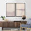 «Mid-Century Modern Brown», 2 pièces sur toile-99015636-99015635