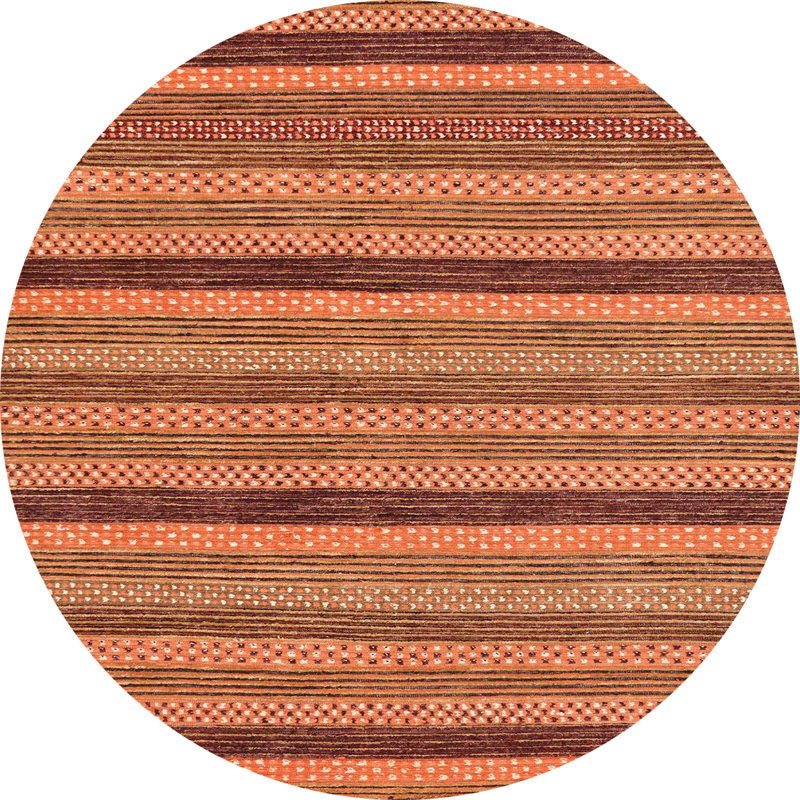 Tapis abstrait moderne 288, Rond 8 pi