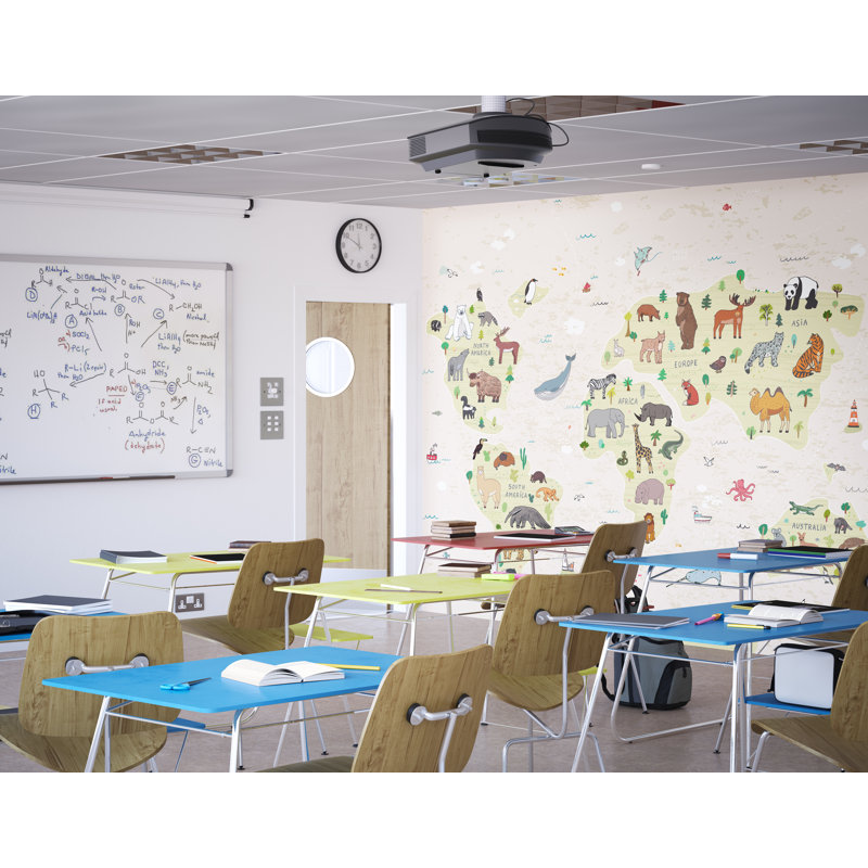 Lexi-May Mural, 240cm L x 300cm W , Brown