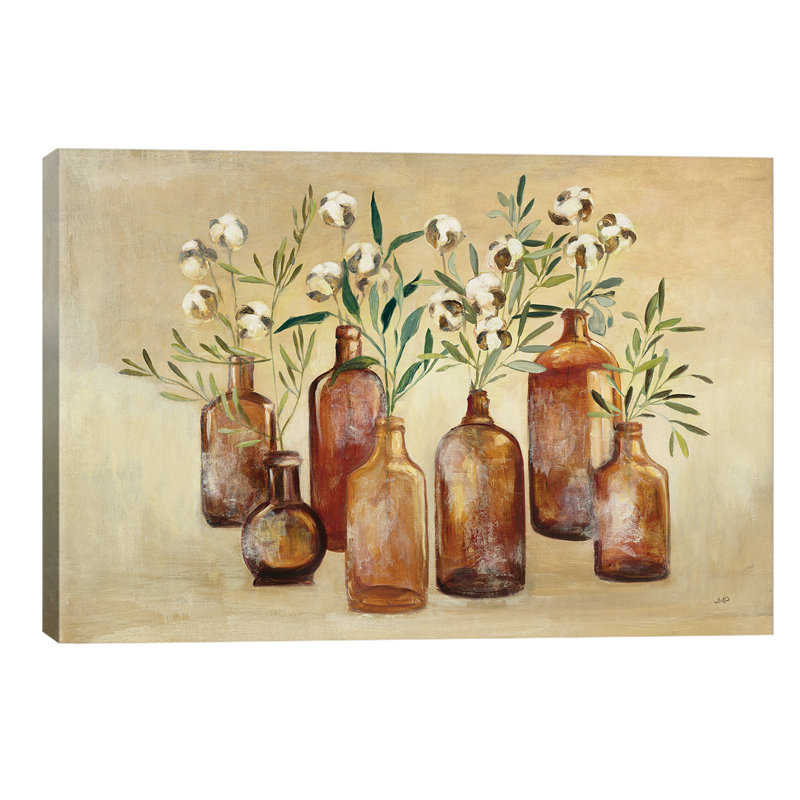 Cotton Still Life I by Julia Purinton - Wrapped Canvas Print, 152.5 cm H x 101.5 cm W