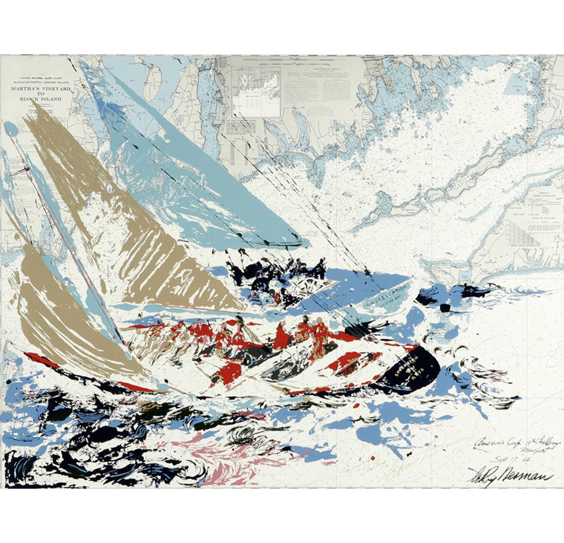 America's Cup, 28'' H x 36'' W
