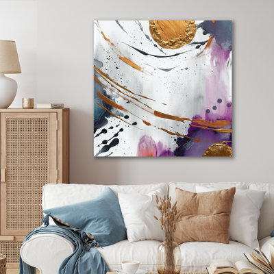 Cercles audacieux et décoration murale Fusion V en marbre