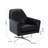 Faux Leather Swivel Armchair-1096712870