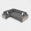 4 - Piece Upholstered Sectional-1899087695