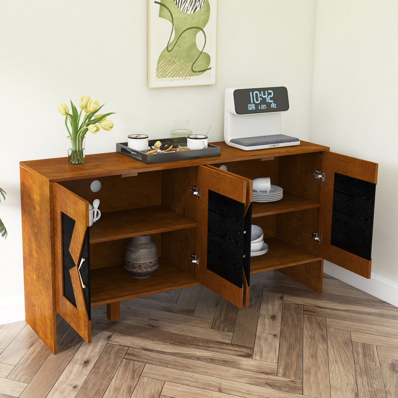 Buffet 60 "Mid Century, Brun